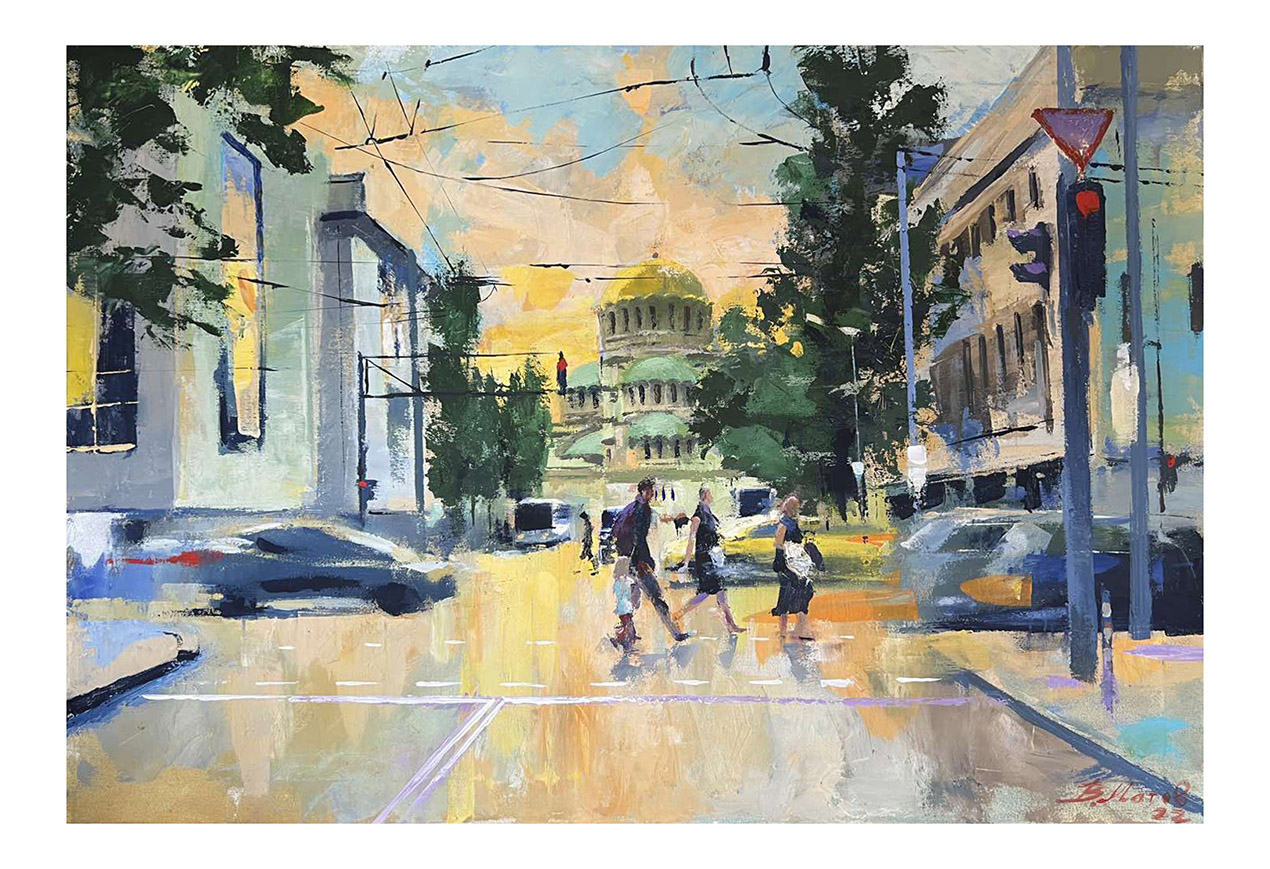 The road to the temple
